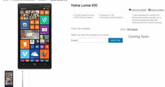 Nokia Lumia 930 gets listed at Flipkart