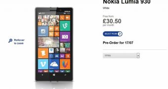 Nokia Lumia 930 at Phones4U
