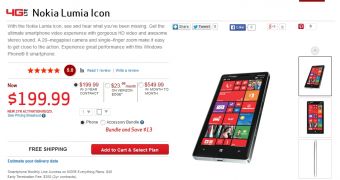 Nokia Lumia Icon now available at Verizon
