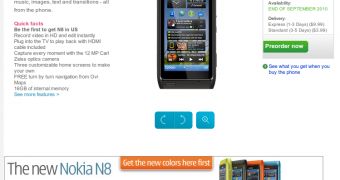 Nokia N8 to be released in the US in late September for $549