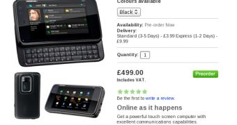 Nokia N900 now available for pre-order online
