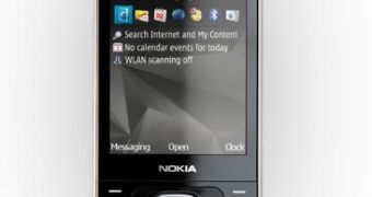The slick-looking N96, in black
