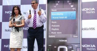 Nokia N96's announcement for India