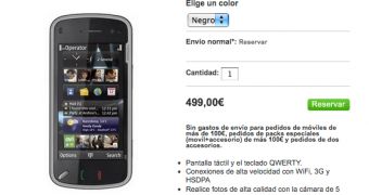 Nokia N97 available for pre-order in Spain