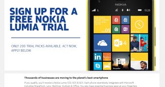 Nokia offers free Lumias to Uk companies