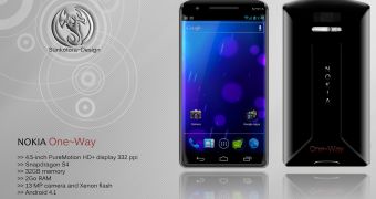 Nokia OneWay concept phone