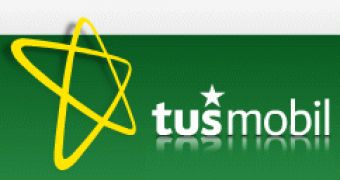 Tusmobil's logo (already green)