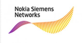 The Nokia Siemens logo