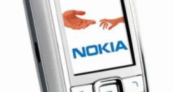 A modern Nokia cell phone
