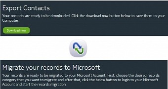 Migrate or export your data to Microsoft Account