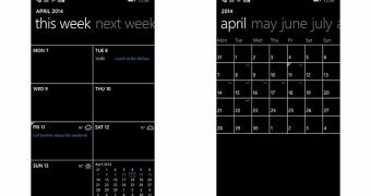 Windows Phone 8.1's Calendar