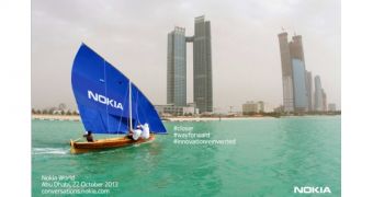 Nokia World 2013 ad