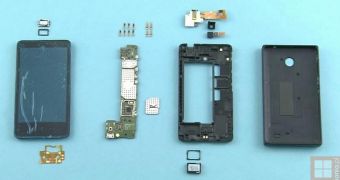 Nokia X disassembled