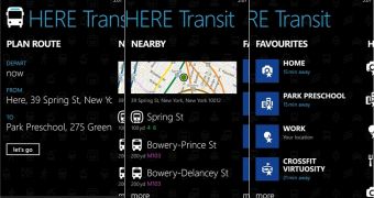 Nokia's HERE Transit app