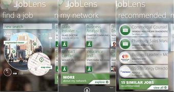 Nokia's JobLens app for Windows Phone 8
