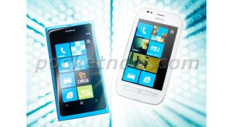 Nokia Lumia 710 and Lumia 800