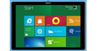 Nokia Windows 8 tablet PC concept
