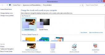Windows 8.1 blocks most personalization settings if no activation is made