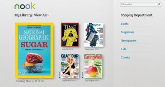 The Nook app now offers full support for Windows 8.1