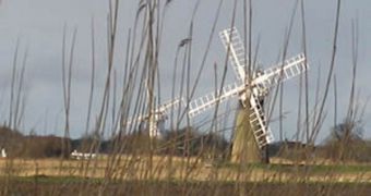 A typical view of the Norfolk Broads
