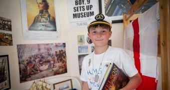 Shae Williams is a keen history fan and opened a museum dedicated to Admiral Lord Nelson