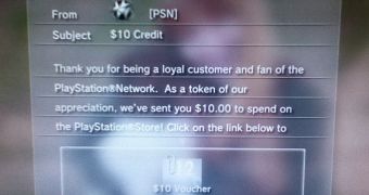 Sony is sending special messages to PSN users