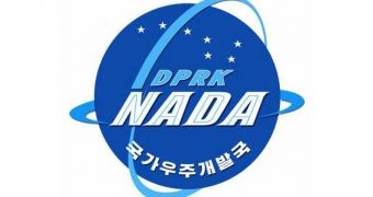 The new logo used by North Korea's National Aerospace Development Administration