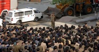 North Korean Officials Issue Apologies After 23-Story Building Collapses