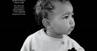North West is 13 months old but she’s already a fashion “icon,” apparently