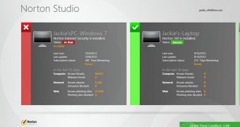 Norton Studio doesn't offer support for Windows RT devices