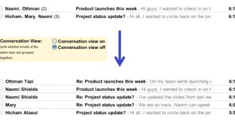 Conversation View becomes optional in Gmail