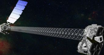 Artist's concept of NuSTAR on orbit
