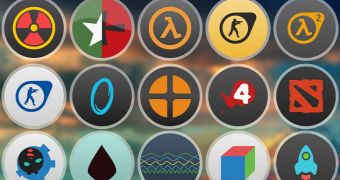 Numix-Circle Linux game icons