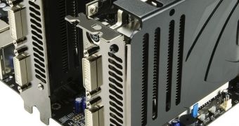The GeForce 9 series will most likely do TripleSLI
