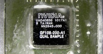 Nvidia GF108 chip, the basis for the GF119 and all the mobile rebrands