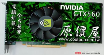 Nvidia GTX 560 Ti graphics card