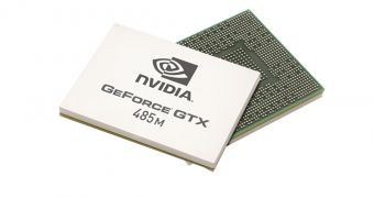 Nvidia GTX 485M notebook GPU