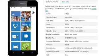 O2 Germany to Offer 32GB Nokia Lumia 900 in White