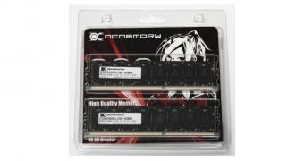 OCMemory reveals dual-channel memory kit