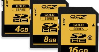 OCZ Gold Series SDHC Memory Cards