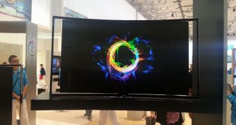 Samsung curved OLED TV