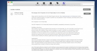 OS X 10.10.4 Yosemite Public Beta 14E33b