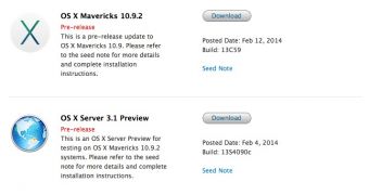 New OS X Mavericks beta available for download
