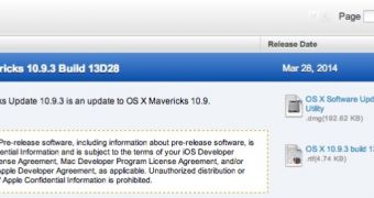New Mavericks beta available for download