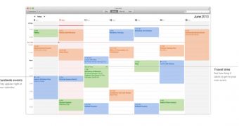 OS X Mavericks Calendar app demo