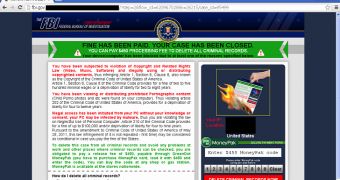 Ransomware demands payment for removal of criminal records