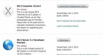 OS X Yosemite 10.10.3 Available for Download with Photos App - Developer News
