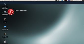 OS4 OpenLinux 14.1 desktop