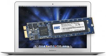 OWC Mercury Aura Pro Express SSD for Apple's MacBook Air