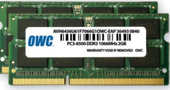 OWC 8GB PC3-8500 DDR3 1066MHz DIMM Upgrade Kit
